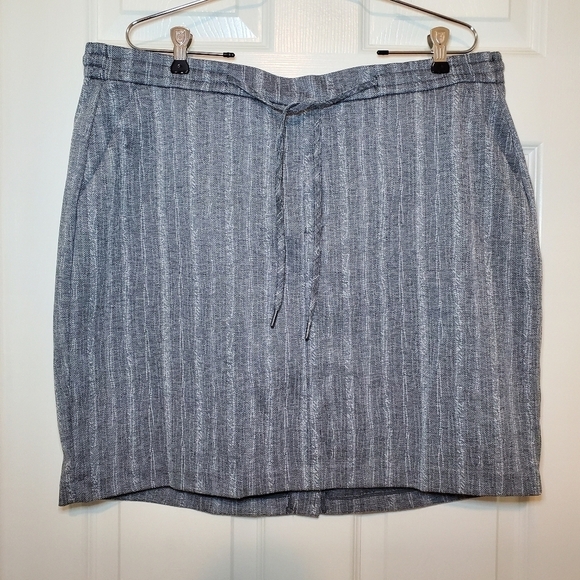 Liverpool Plus Size Axel Drawstring Pull On Skirt Size 18W - Picture 1 of 10